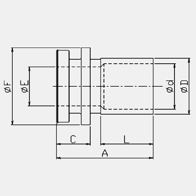 Pipe Adapter Straight PVDF Type