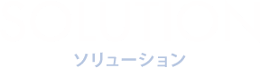 SOLUTION　ソリューション